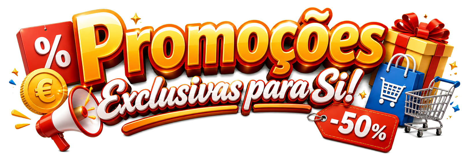 Promoções exclusivas para si
